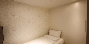 Single Room with Shared Bathroom, Without Window - Room plan