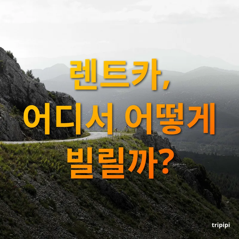 미국 서부 로드트립 렌트카, 어디서 어떻게 빌릴까? 관련 이미지