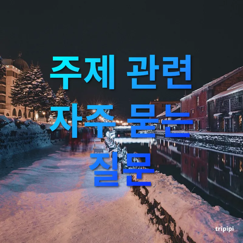 일본 겨울 여행 - 주제 관련 자주 묻는 질문 일본 겨울 여행 주제 관련 자주 묻는 질문 관련 이미지